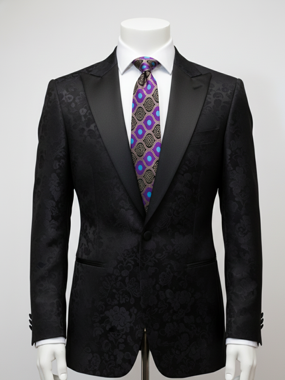 Men's Premium Printed Silk Tie -- Formal & party Wear. - Image 2