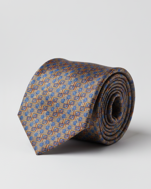 Premium Silk Formal Tie for Men ? Elegant Patterned Necktie